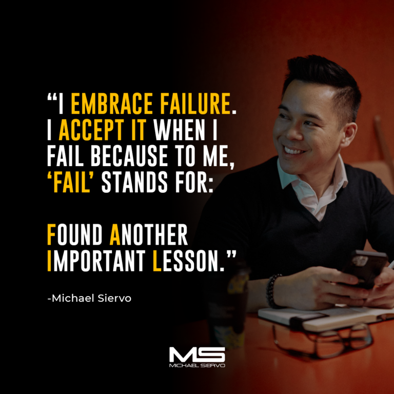 Words on Failure - I Embrace Failure