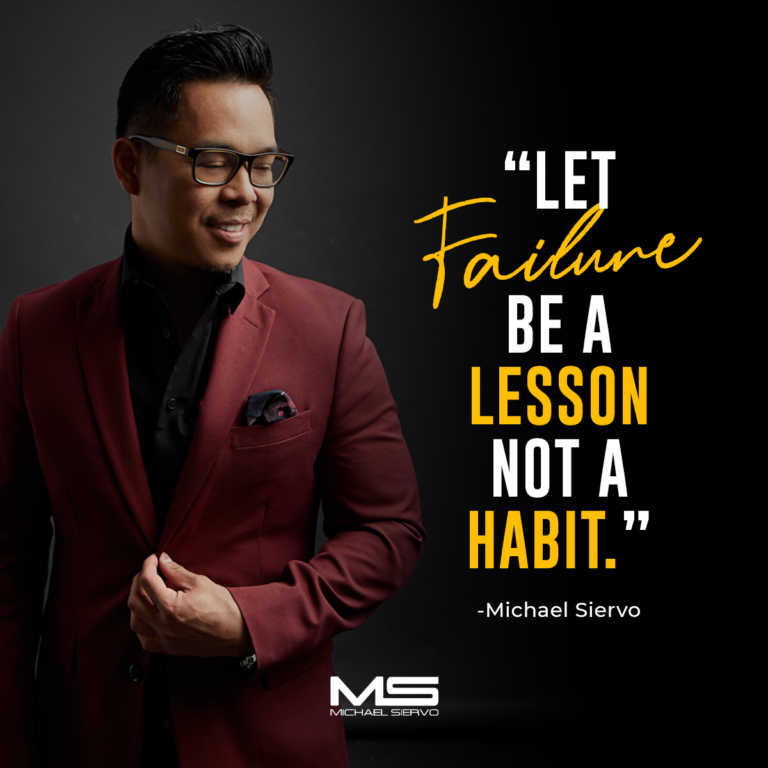 Words on Failure - Let Failure be a Lesson